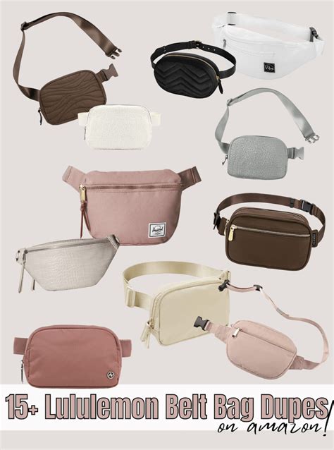 lulu lemon belt bag dupes|$19 lululemon bag dupe.